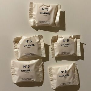 CHANEL Factory 5 Bath Tablets - count of 5